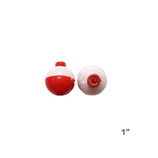 50pcs-Fish-WOW-1-Fishing-float-Snap-On-Round-Floats-Push-Button-Float-Bobbers-Red-White
