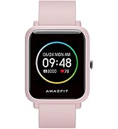 Amazfit Bip S Lite Smart Watch Fitness Tracker for Women, 30 Days Battery Life, 1.28”Always-on Di...