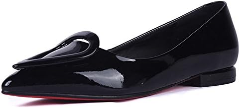 Aisun Women's Comfort Burnished Pointed Toe Dressy Slip On Chunky Low Heel Pumps Shoes