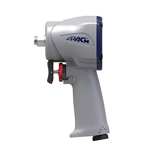 Apach Stubby Air Impact Wrench, Jumbo Hammer, High Torque, 1/2Inch
