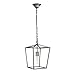 Paragon Home Pendant Light Hanging Lantern Lighting Fixture for Kitchen and Dining Room, Industrial Retro Iron Chandelier Fixture, E26 Base, Antique Nickel (Bulbs Not Included)