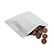 Halulu Storage Bags - Silver Aluminum Foil Mylar Bag Smell Proof Pouches 100pcs 6.4x8.8