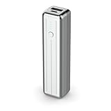 Zendure A1 Mini 3350mAh Portable Charger, Lipstick-Sized Compact External Battery Power Bank for iPhone, iPad, Samsung Cellphone, Tablets and More(Silver)