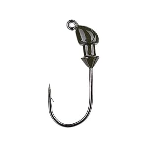Strike King Baby Squadron Swimbait Head 1/8 Oz, Citrouille Verte