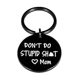 Don’t Do Stupi St Keychain Poop Funny Birthday