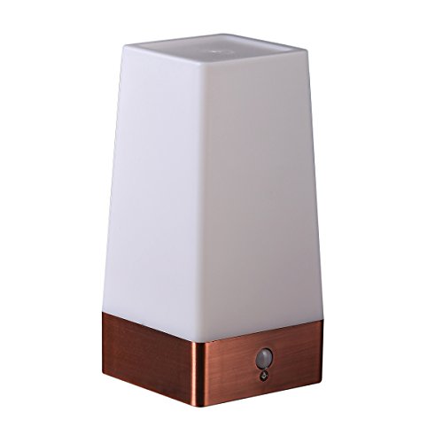 WRalwaysLX 3 Modes Battery Powered Small Table Lamp,Bedside Lamp Wireless PIR Motion Sensor LED Nigh - //coolthings.us