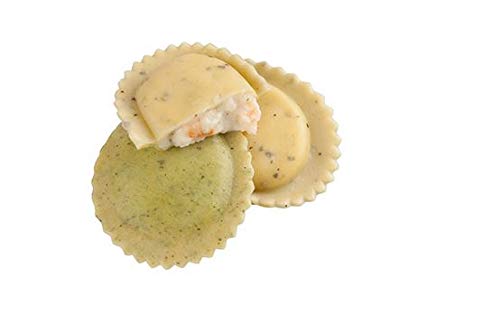 Carla S Pasta Jumbo Shrimp Scampi Ravioli With Black Pepper