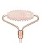 Rose Quartz Roller For Face - 4 in 1 Set - With 4 Detachable Heads -Premium Quality - Facial Roller Massager - Helps With Inflammation, Puffiness & Wrinkles - Ultimate Gift Set - By Then I Met Jade