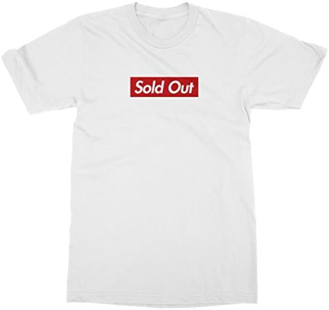 Sold Out Box Logo Men's T-Shirt - Sneakerhead, Supreme, Hypebeast, Fanboy Tee