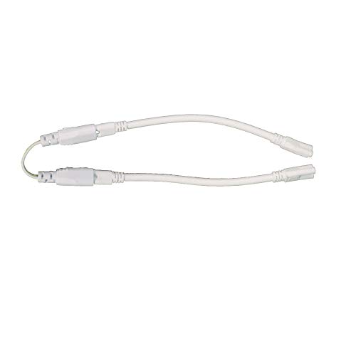 image for Barrina LED T5 T8 Extension Cords, Extended Cable, Double Male to Male