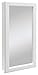 Design House 545111 Wyndham White Semi-Gloss Medicine Cabinet Mirror with 1-Door and 2-Shelves, 16-Inches Wide by 30-Inches Tall by 4.75-Inches Deep