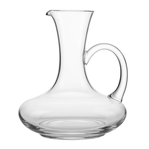 Kit de Vinho Premium com Decanter de Vidro 1500ml e Acessórios – Bico Dosador, Tampa Hermética, Anel Anti-Gotas e Cortador de Lacre – Presente Elegante