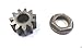 MTD Steering Shaft Pinion Gear & Bushing for