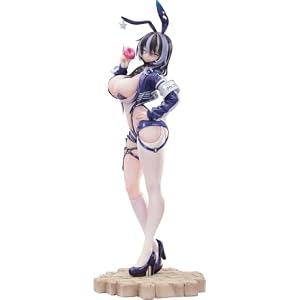 ルミナスボックス CheLA77 オリジナルイラスト スケールフィギュア バニーポリス02 プラスチック製 塗装済み完成品 1/6スケール 専用台座付属 全高約299mm