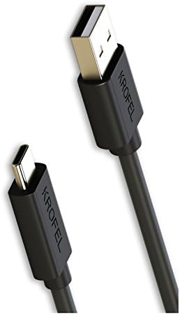 Krofel 6 Feet USB Type-C Charger and Sync Cable Compatible with Asus ZenFone V Live / Z2 Force Edition/Samsung Galaxy Note9 / Note8 / S8 / S8+ / S9 / S9+ / Galaxy Tab S3/S4 / Pixel 2/2 XL