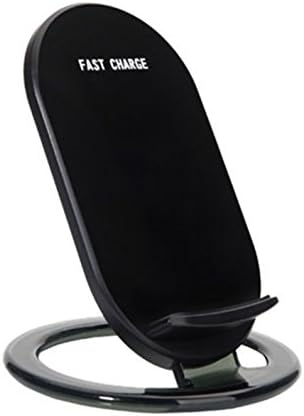 Iphone 8, Iphone X Qi Wireless Charger 2 Coils Fast Wireless Charging Pad, Galaxy Note 5, LG G4 (need receiver),Samsung Galaxy S6 / Edge S7 S8,Nexus 6, Sony Xperia Z3V charger(Black)