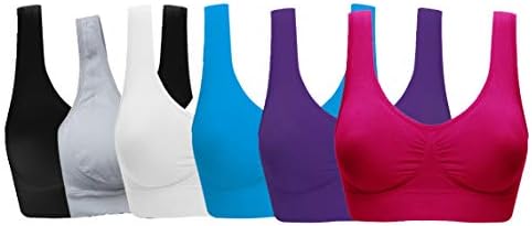 Hiking GrilWomen's Comfort Workout Sports Bra Low-Impact Activity Sleep Bras