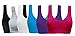 Women's Comfort Workout Sports Bra Low-Impact Activity Sleep Bras