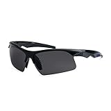 Sport Baseball Fishing Cycling Golf Sunglasses - 100% UV400 Non-Polarized Lenses