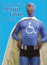 Amazon.com: In Living Color Handi Man Is Here Magnet IM2082: Kitchen & Dining