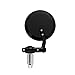 Bar End Convex Mirrors Inceased CNC Billet Side Rear View Mirrors for Motorcycle Honda Kawasaki Suzuki Yamaha Ducati KTM Harley Davidson BMW Victory Indian Aprilia Buell Triumph (SM001BK)