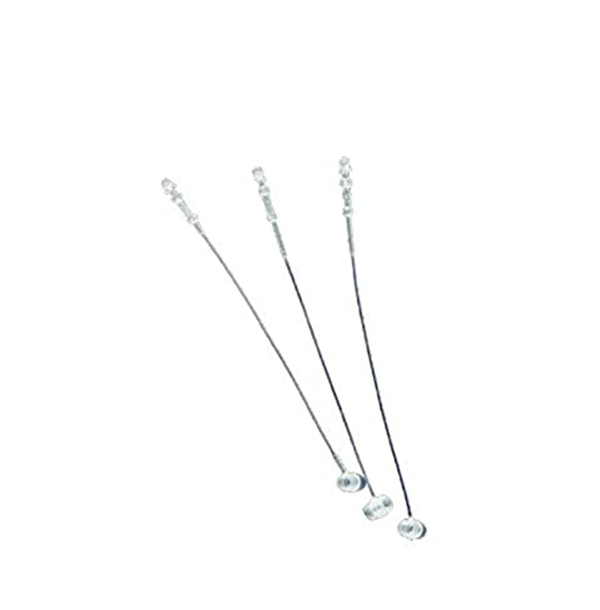 SIGEL ZB340 Nylon Cords, for hanging labels, 12.5 cm, transparent, 1000 Pieces