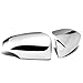 Replacement for Corolla E170 Pair of Exterior Side Door Mirror Covers (Chrome)