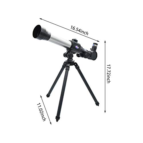 Kids Astronomy Telescope With Tripod,Telescope For Starters,Includes