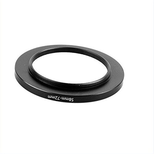 NinoLite ステップアップリング 58mm→72mm カメラレンズ用 アルミ合金製 アダプターリング(Step-Up Ring)
