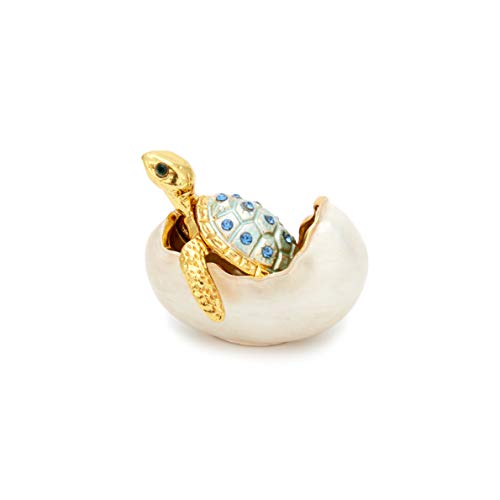 Handmade Turtle & Egg Jewelry Box - Image 3