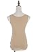 Anna-Kaci Womens Casual Formal Embroidered Lace Sequin Sleeveless Shirt Tank Top