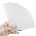 100 Pack Blank Bookmarks to Decorate - DIY Crafts White Bookmarks with Hole for String or Tassel