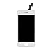 CELLPHONEAGE for iPhone 5S LCD Replacement Screen Display Glass Touch Screen Digitizer Assembly kit with Free Tool Kits + Free Screen Protector (White)