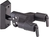 Hercules GSP38WBK PLUS Guitar Wall Hanger with Black Wooden Base AGS view 2
