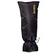 Large Outdoor Faucet Cover for Winter Hose Bib Insulation Socks, Prevent Outside Garden Water Spigot Freezing, Black primary