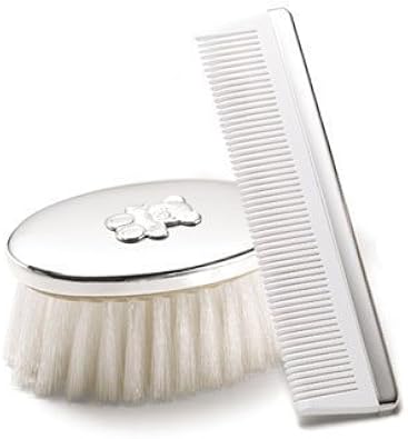 baby silver brush and comb set