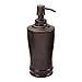 mDesign Liquid Hand Soap Dispenser Pump Bottle for Kitchen, Bathroom | Also Can be Used for Hand Lotion & Essential Oils - Pack of 2, Bronze