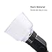 SHOOT Adjustable Lambancy Dome Flash Speedlight Diffuser for Canon 420EX 430EX 550EX 580EX 580EX II 600EX Nikon SB600 SB700 SB800 SB900 SB910 Sony HVL-F42AM HVL-F43AM and Other Similar Digital Camera