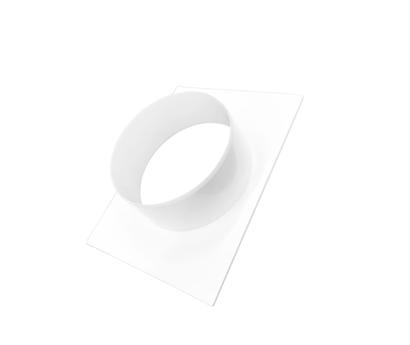 H&C Vent Connector Flange │ Air Ventilation Pipe Connectors for Ducting Flex Aluminium Tube PVC Duct Flexible Hose │ Wall Plate Backdraft Shutter Gravity Valve │ Tumble Dryer Extractor fan Conditioner