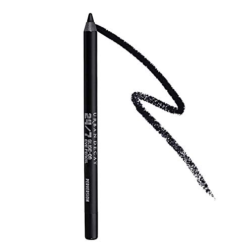 Ibajẹ Ilu 24 / 7 Ikọwe-On Eyeliner Pencil, Perversion - Dudu-Dudu pẹlu Matte Pari - AamiEye AamiEye, Eyeliner mabomire - Igba-Ikun, Awọ Intense