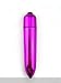 Multi-Speed Mini Electric Massager,Waterproof 10-Frequency Portable Bullet Massager (Purple)