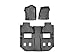 WeatherTech 2015-2016 and 2017 GMC Yukon XL/Yukon Denali XL Floor Liners-Full Set (Includes 1st and 2nd Row)-Fits Vehicles with 2nd Row Bucket Seats-Black