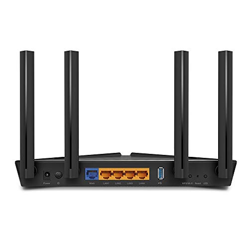 TP-Link-Archer-AX50-Router-WiFi-6-AX3000-Doble-Banda-5GHz-2402Mbps2GHz574Mbps-1xPuertos-WAN4xLAN-Gigabit-USB-30-Intel-Home-Chipset-OFDMA-WPS-Latencia-Ultrabaja-Compatible-con-Alexa