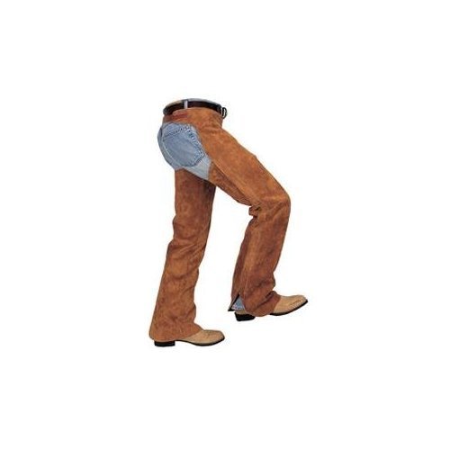 Weaver Leather CHAPS,SHOTGUN,BROWN SPLITS,MD