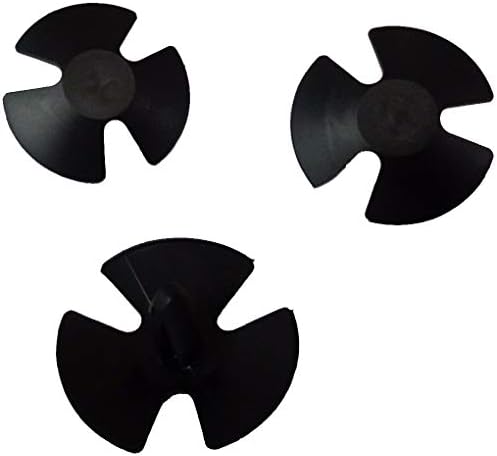 Minzhi 3pcs/set Car Hood Insulation Pads Trims Clips Replacement For Chrysler Dodge 2001-2017 Car Type