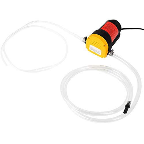 HighFree Oil Change Pump Extractor 12V 60W Oil Diesel Fluid Pump Extractor Scavenge Suction Transfer Pump with Hose for Boat, Tubes, Truck, RV, ATV