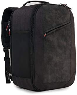 Vashka 3 IN 1 Backpack | Hand Luggage | Carry On Shoulder Bag 40x25x20cm 20 Litres | Enjoy Your Travel | Black