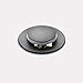 Pop Up Drain Stopper with Overflow, Bathroom Lavatory Vanity Vessel Sink Drain, Black