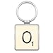 Wild & Wolf Scrabble Keyring - Letter O