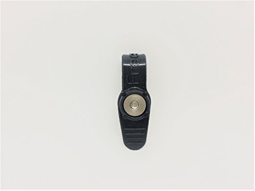 FreezeTag Dog Tag Silencer and Connector, One Size, Graphite
